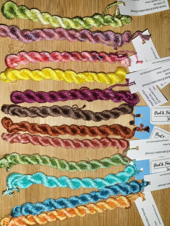 Embroidery threads for Emma